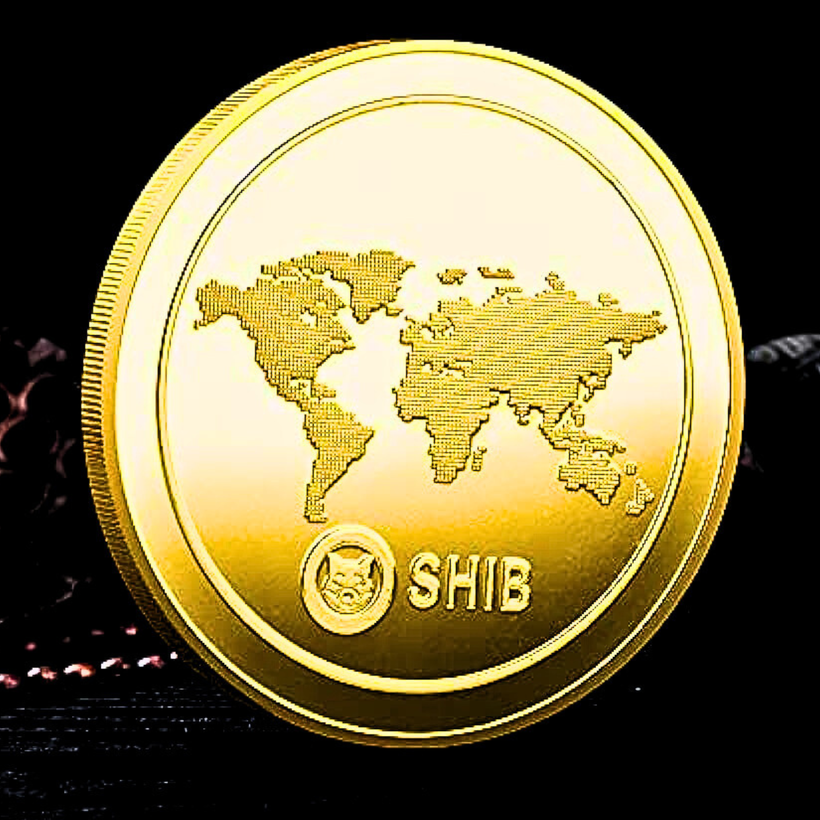 Bitcoin Coin , Collectable Commemorative Crypto Coin With Protective Case  And Show Box, Gift For Shiba Lover Shiba Inu Gifts