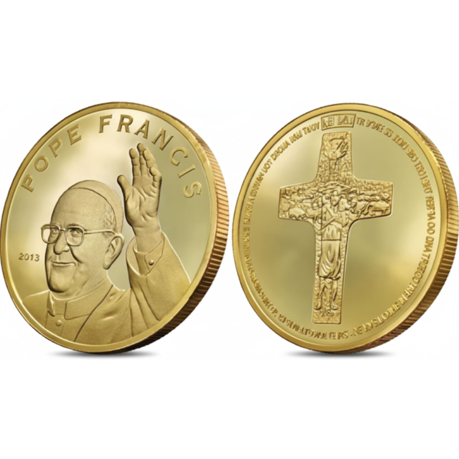 Pope Francis Coin - CRAFTBIA